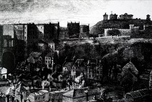 Näkymä Edinburghiin tekijältä Unbekannt