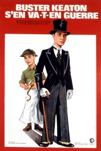 Edward Sedgwickin Doughboys-elokuvajuliste Buster Keatonin ja Sally Eilersin kanssa 1930 tekijältä Unbekannt