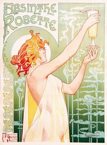 Mainosjuliste Absinthe Robettelle tekijältä Unbekannter Künstler