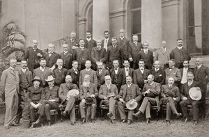 Vuoden 1908 läheisemmän liiton yleissopimuksen afrikkalaiset siirtomaajäsenet, jotka saavuttivat ehdot, joiden seurauksena Britannian parlamentti hyväksyi Etelä-Afrikan vuoden 1909 lain.