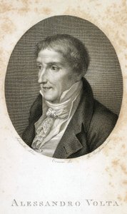 Alessandro Volta (kivi Alessandro Giuseppe Anastasio Volta tekijältä Unbekannt