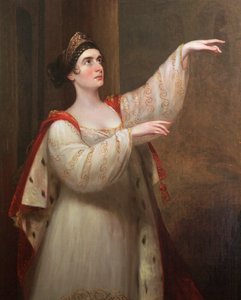 Angelica Catalani roolissa Semiramide tekijältä Unbekannter Künstler