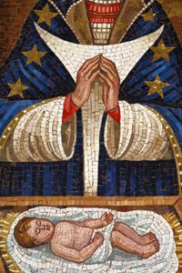 Annunciation basilika : Slovenian Neitsyt, Nasaret, Israel tekijältä Unbekannt