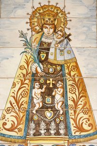 Annunciation basilika : Espanjalainen Neitsyt, Nasaret, Israel tekijältä Unbekannt