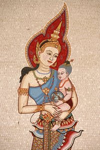 Annunciation basilika : Thai Virgin, Nasaret, Israel tekijältä Unbekannt