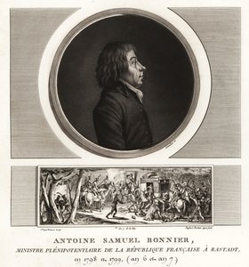 Antoine Samuel Bonnier, Ranskan tasavallan täysivaltainen ministeri tekijältä Unbekannt
