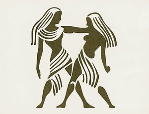 Astrologinen merkki: kaksoset Yksityinen kokoelma tekijältä Unbekannter Künstler