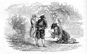 Benjamin Franklin sähkökokeen aikana tekijältä Unbekannter Künstler