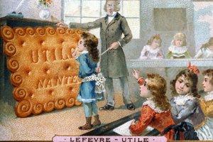 Biscuit Lu Nantes - Loire Atlantique N* 205 - Nantes - Taidemuseo - Näyttely "Biscuiterie Nantaise" - 900200156 tekijältä Unbekannt