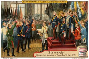 Bismarck Versaillesissa tekijältä Unbekannt