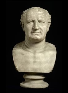 Keisari Vespasianuksen rintakuva (Titus Flavius Vespasianus) (9-79) tekijältä Unbekannt