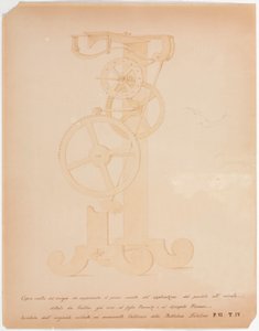 CLOCKS, YLEINEN Piirustus Galileon ehdottamasta heilurisovelluksesta, c 1642 tekijältä Unbekannt