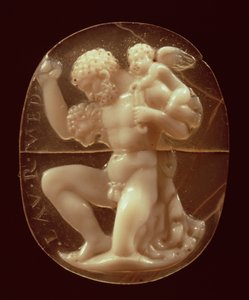 Amorin valloittama Herkuleen Cameo tekijältä Unbekannt