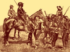 Cavalier Soldiers - Englannin sisällissota tekijältä Unbekannter Künstler