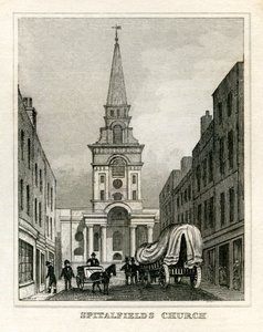 Christchurch Spitalfields tekijältä Unbekannt