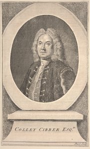 Colley Cibber, Esqr. tekijältä Unbekannter Künstler