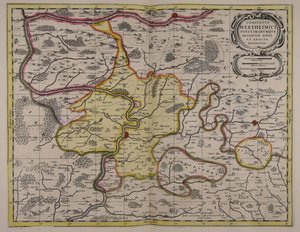 Comitatus Wertheimici finitimarumque regionum noua et exacta descriptio tekijältä Unbekannter Künstler