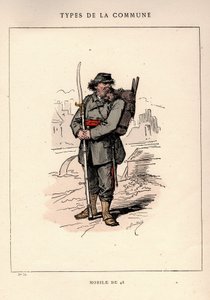 Paris Commune: MOBILE DE 48:n puku Les Communeux