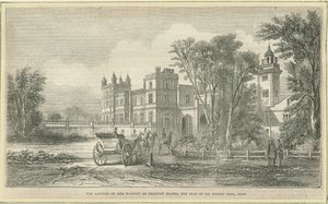 Drayton Bassett - "Drayton Manor": puupiirros ja [?1800-luku] tekijältä Unbekannt