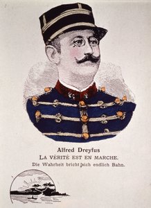 Dreyfusin tapaus : totuus juoksee, 1900-luvun alku (kaiverrus) tekijältä Unbekannter Künstler