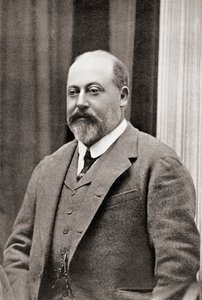 Edward VII, Auld Acquaintance Further Reminiscences -julkaisusta, julkaistu n. 1929 (litho) tekijältä Unbekannt