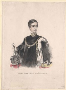Itävallan keisari Franz Joseph I tekijältä Unbekannter Künstler