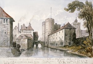 William Crotchin "Entrance to Canterbury". tekijältä Unbekannter Künstler