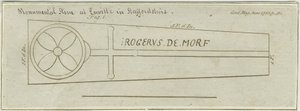 Envillen kirkko - monumentaalinen kivi: kaiverrus, nd [c 1783] tekijältä Unbekannt