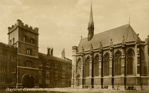 Exeter College, Oxford tekijältä Unbekannter Künstler