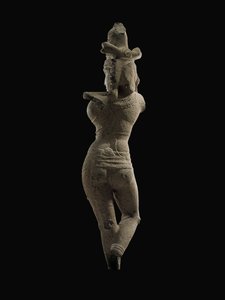 Figuuri Venugopalasta, Etelä-Intia, myöhäinen Chola / varhainen Vijayanagar-kausi, 1200-luvun loppu / 1300-luvun alku tekijältä Unbekannt