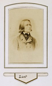 Franz Liszt nuorena tekijältä Unbekannter Künstler