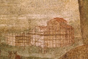 Fresko, Madonna dei Miracolin pyhäkkö, Motta di Livenza, Veneto, Italia (kuva) tekijältä Unbekannter Künstler