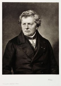Georg Simon Ohm, saksalainen fyysikko, n. 1840 tekijältä Unbekannt