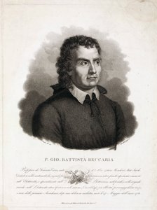 Giambattista Beccaria, italialainen pappi ja tiedemies tekijältä Unbekannt