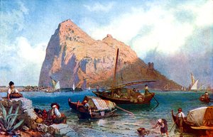 Gibraltar tekijältä Unbekannter Künstler