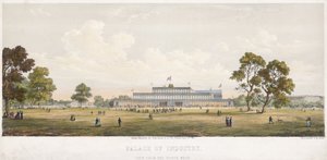Suuri näyttely Hyde Parkissa 1851 tekijältä Unbekannter Künstler