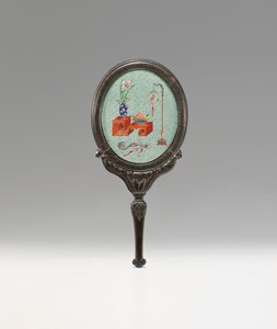 Guangzhoun kunnianosoitus käsipeili, 1700-1800-luku tekijältä Unbekannt