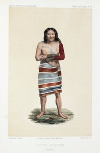 Intialainen Guaycuru, c 1843-1 tekijältä Unbekannt