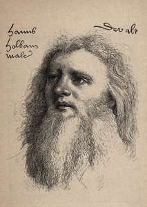 Hans Holbein vanhin 1460-1524 - Omakuva - Hans Holbein Vanhin - Omakuva. tekijältä Unbekannt