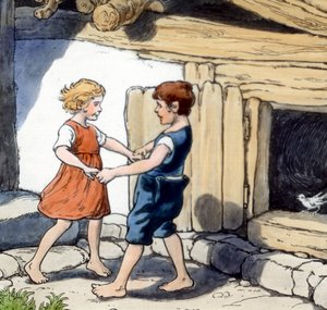 Hannu ja Kerttu tekijältä Unbekannter Künstler