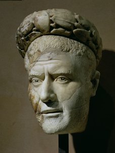 Filippus arabien pää, Rooman keisari (244-249) (marmori) tekijältä Unbekannt