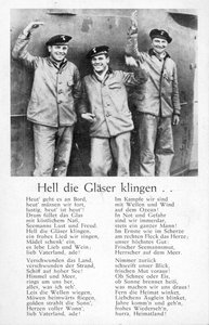 Hell die Glaeser klingen, postikortti (litho) tekijältä Unbekannt