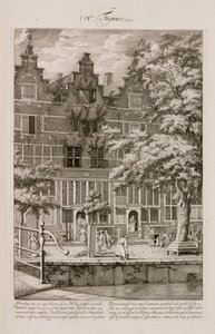 Talo vaurioitui tulipalossa, Amsterdam, Hollanti tekijältä Unbekannt
