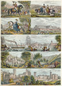 Kuvitukset vuodelta 1851 tekijältä Unbekannter Künstler