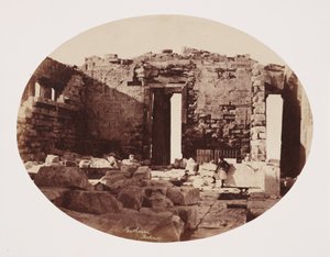Parthenonin sisustus, Ateena, n. 1849 tekijältä Unbekannt