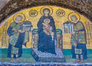 Istanbul, Turkki, Hagia Sofia ja Hagia Sophia (kuva) tekijältä Unbekannt