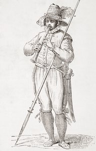 The Illustrated World -sarjan italialainen talonpoika Playing Dulzaina julkaisi Barcelonan tekijältä Unbekannt