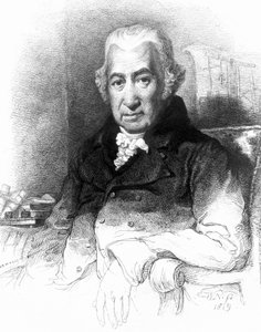 James Watt, skotlantilainen insinööri, 1800-luvun alku tekijältä Unbekannt