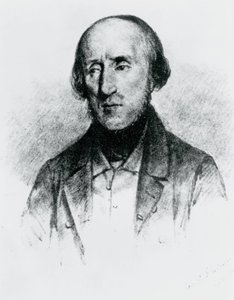Joseph Plateau, belgialainen fyysikko, 1800-luvun puoliväli tekijältä Unbekannt