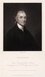 Joseph Priestley, englantilais-amerikkalainen teologi ja kemisti, n. 1800 tekijältä Unbekannt